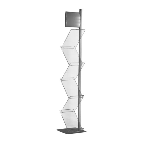 Brochure Stand Zig Zag "Single Leg" - Image 2