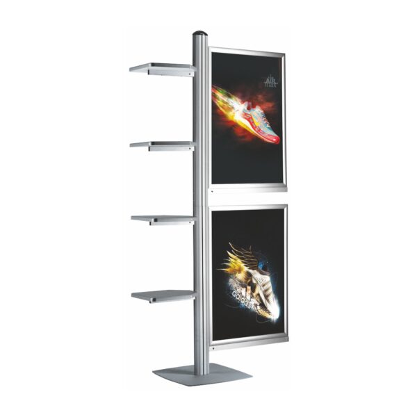 Multi Display with Slide in Frames & Display Shelves