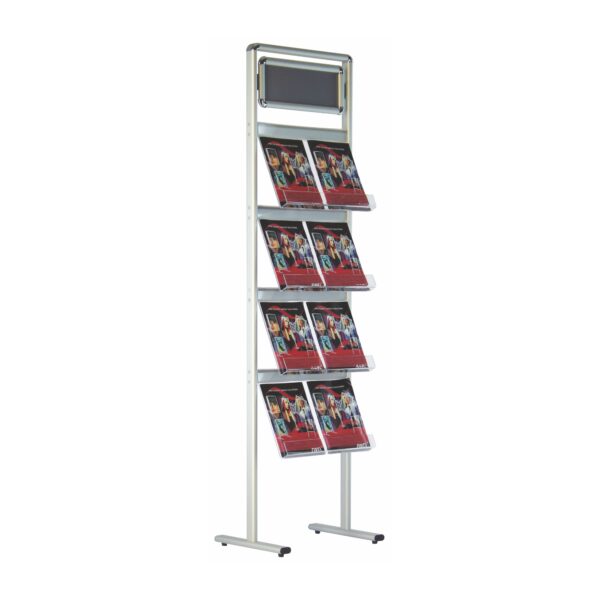 Classic Brochure Stand "with Snap Frame Header"