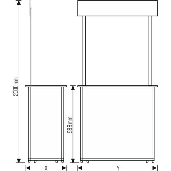 Folding Counter "with Header" - Image 6