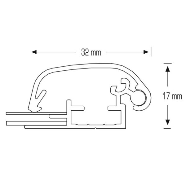 Safety Snap Frame - 32 mm - Image 5