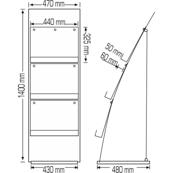 Spring Brochure Stand - Image 6