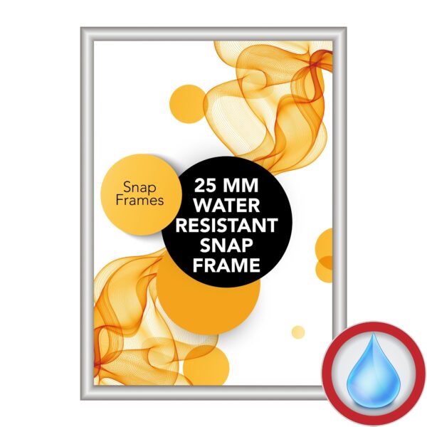 Water Resistant Snap Frame - 25 mm