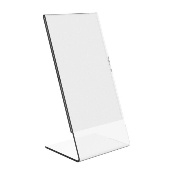 Acrylic Slant Back Sign Holder - Image 7